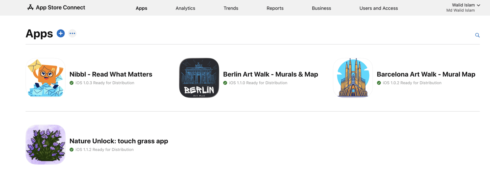 App Store Connect