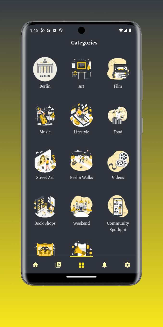 Screenshot of Berlin Buzz app, image 5