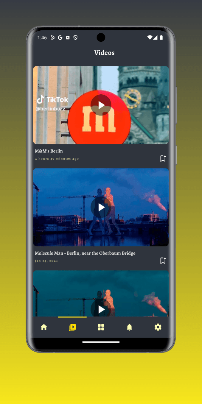 Screenshot of Berlin Buzz app, image 6
