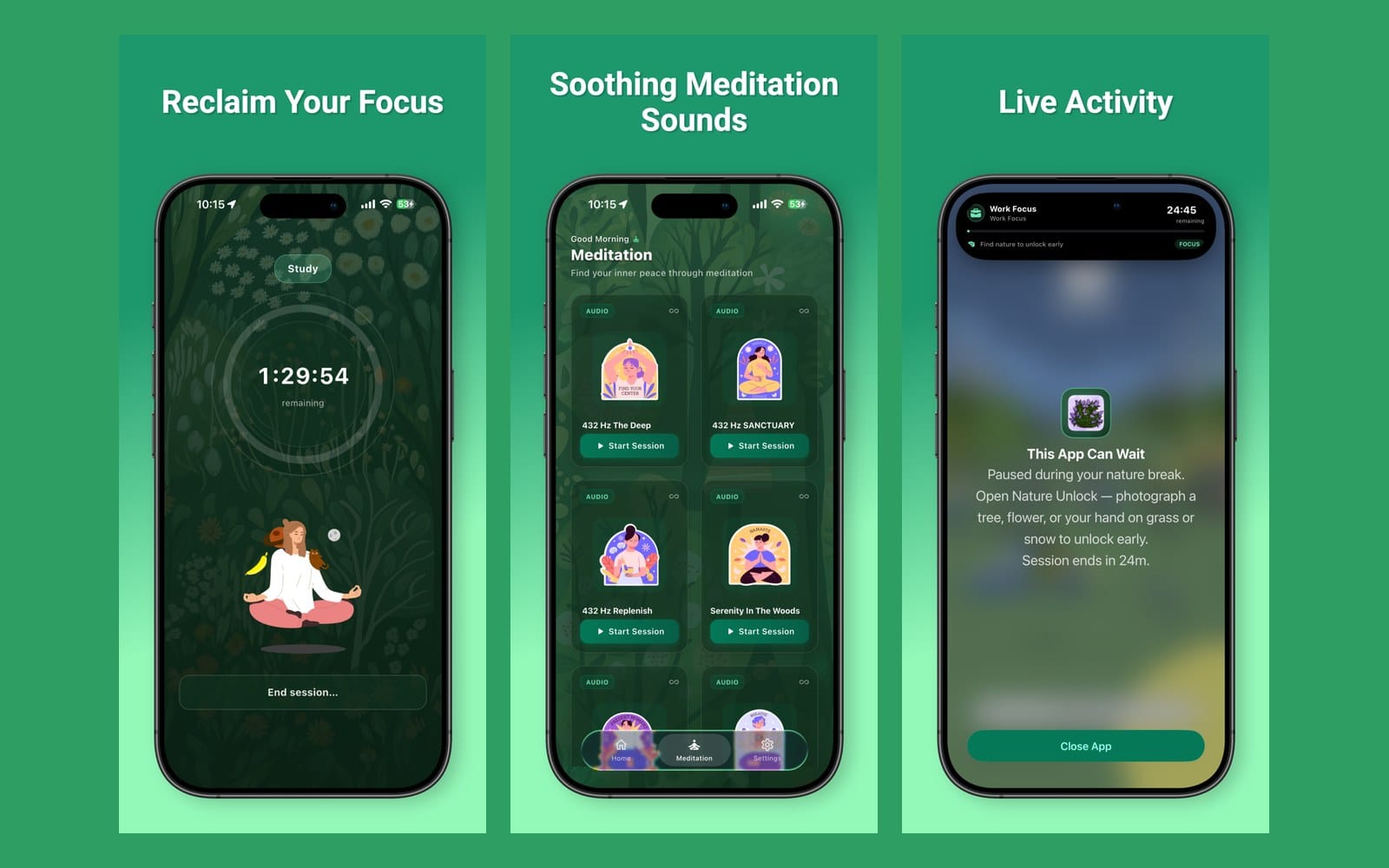 Nature Unlock screenshot 2